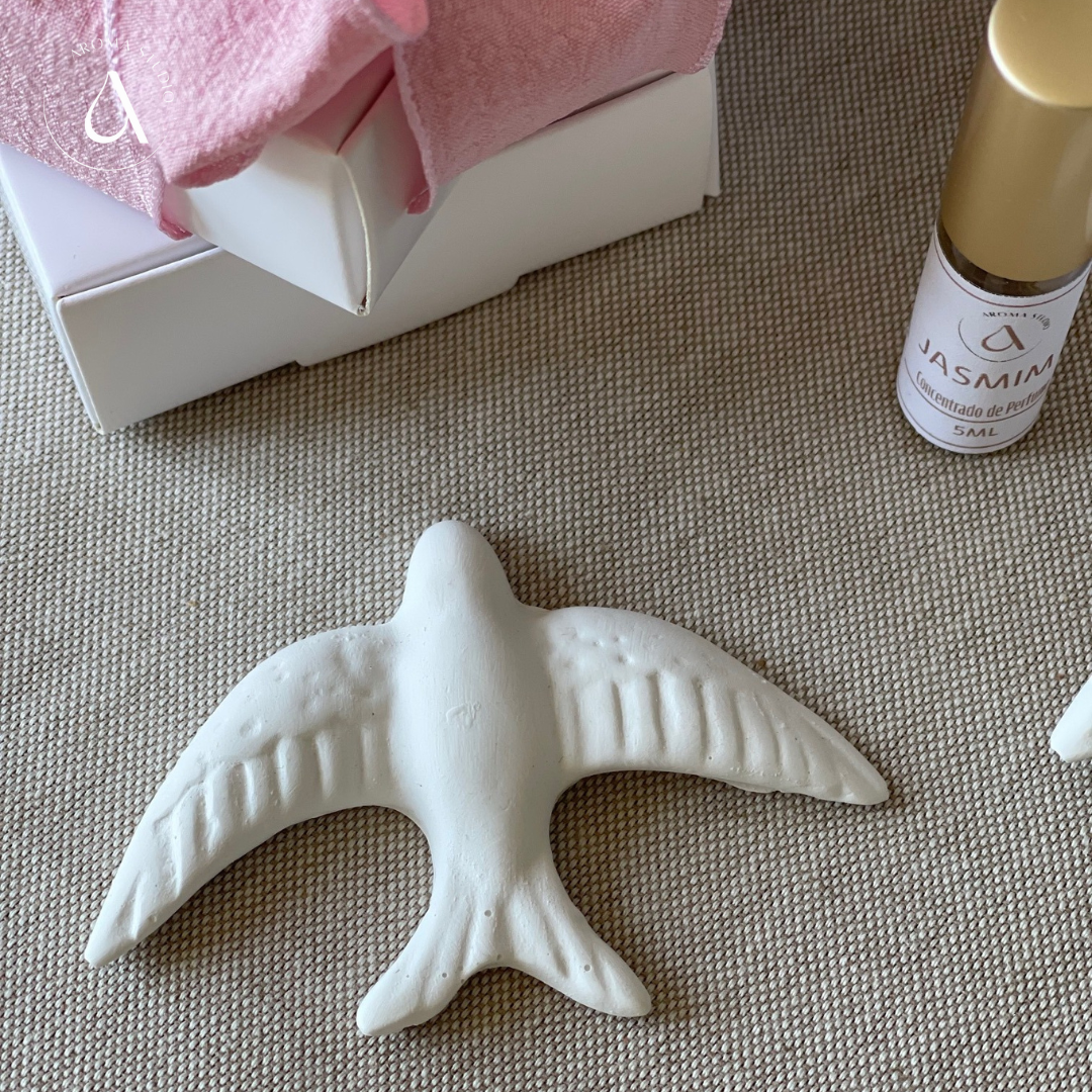 Gesso Perfumado Mini Andorinha + Frasco Perfume Concentrado