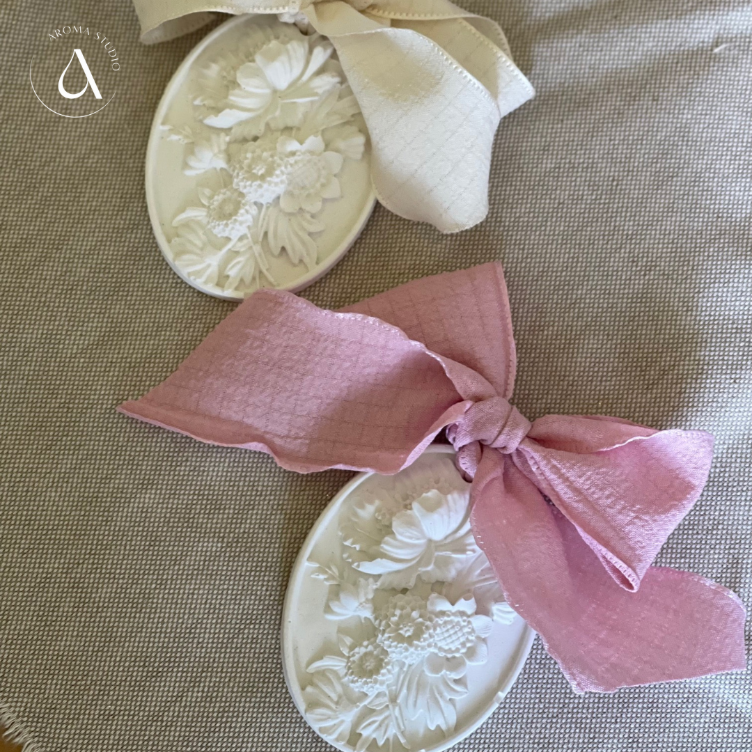 Gesso Perfumado Oval Flores Campestres + Frasco Perfume Concentrado