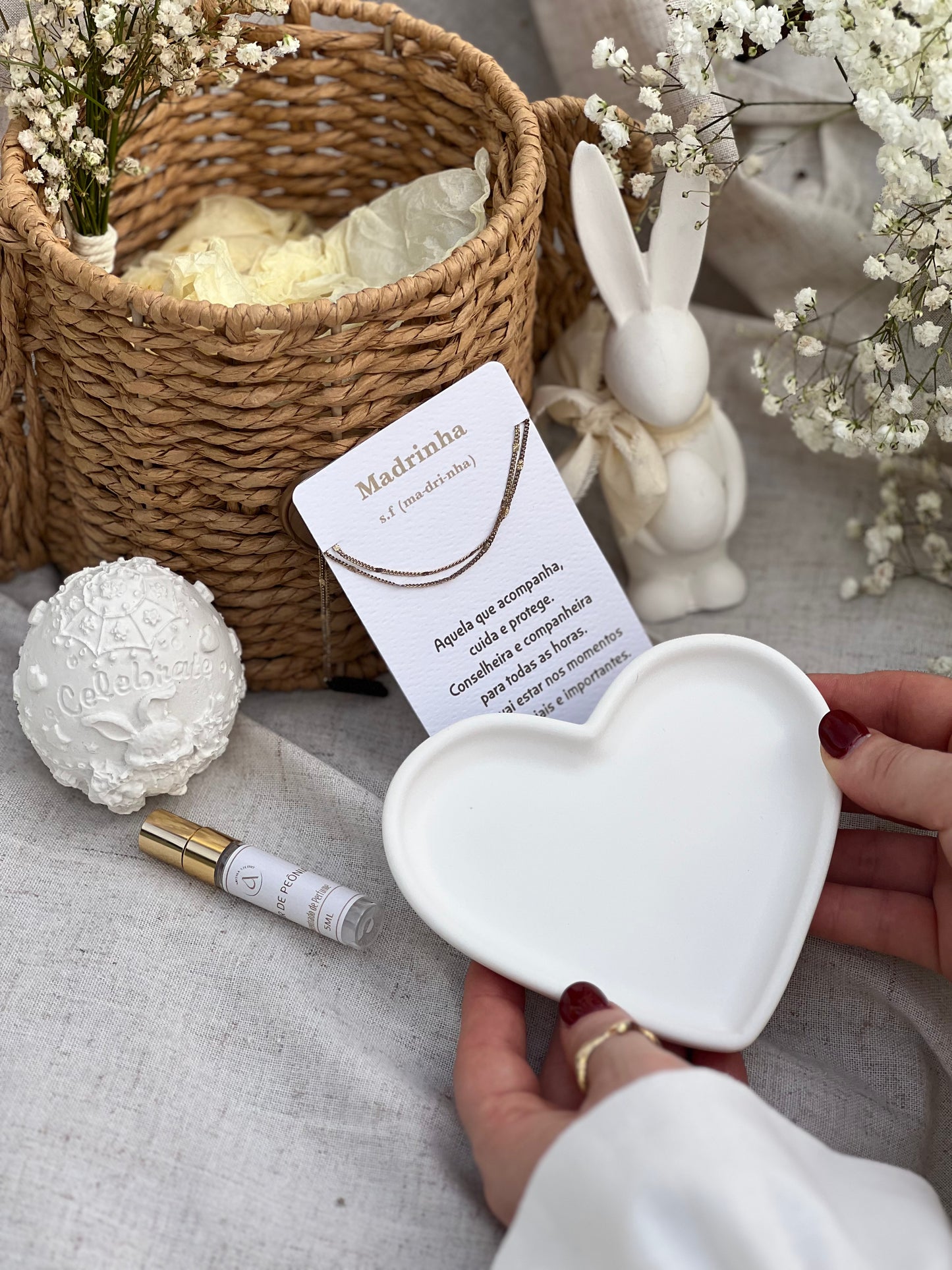 Coffret Madrinha - Vaso do Amor