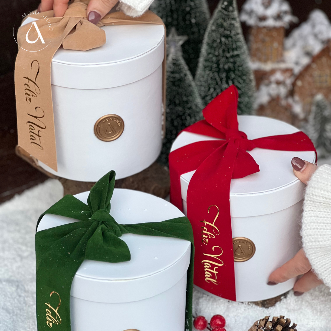 NOVIDADE - Gesso Perfumado - Bola de Natal