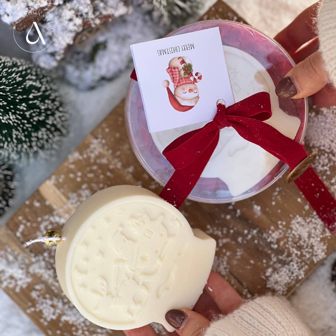 NOVIDADE - Vela Moldura de Natal