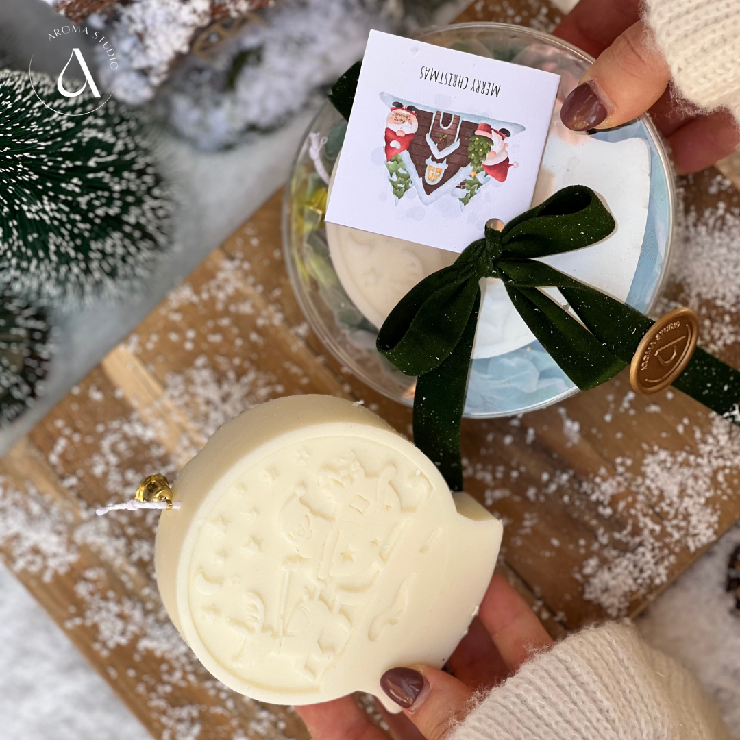 NOVIDADE - Vela Moldura de Natal