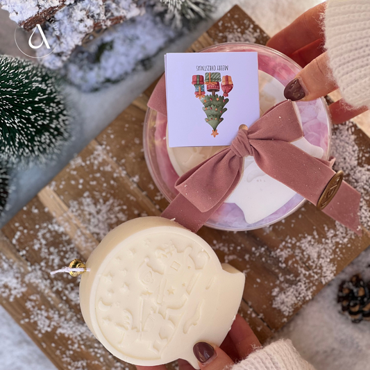 NOVIDADE - Vela Moldura de Natal