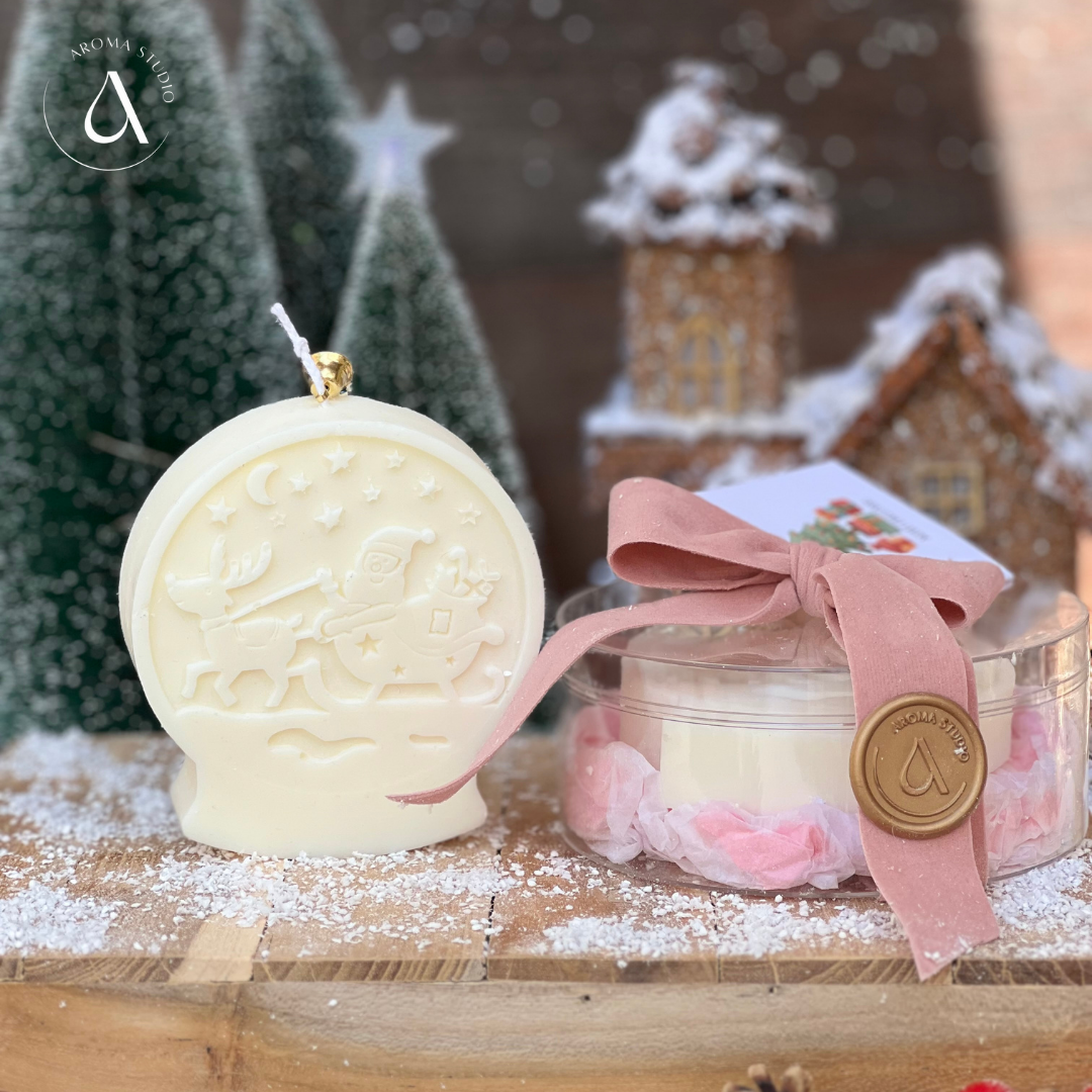 NOVIDADE - Vela Moldura de Natal