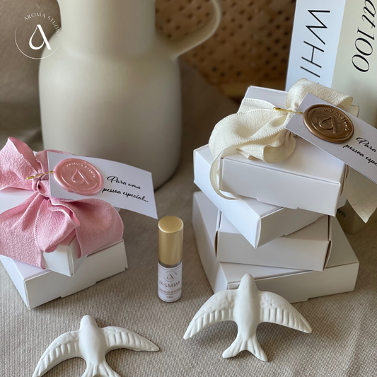 Gesso Perfumado Mini Andorinha + Frasco Perfume Concentrado