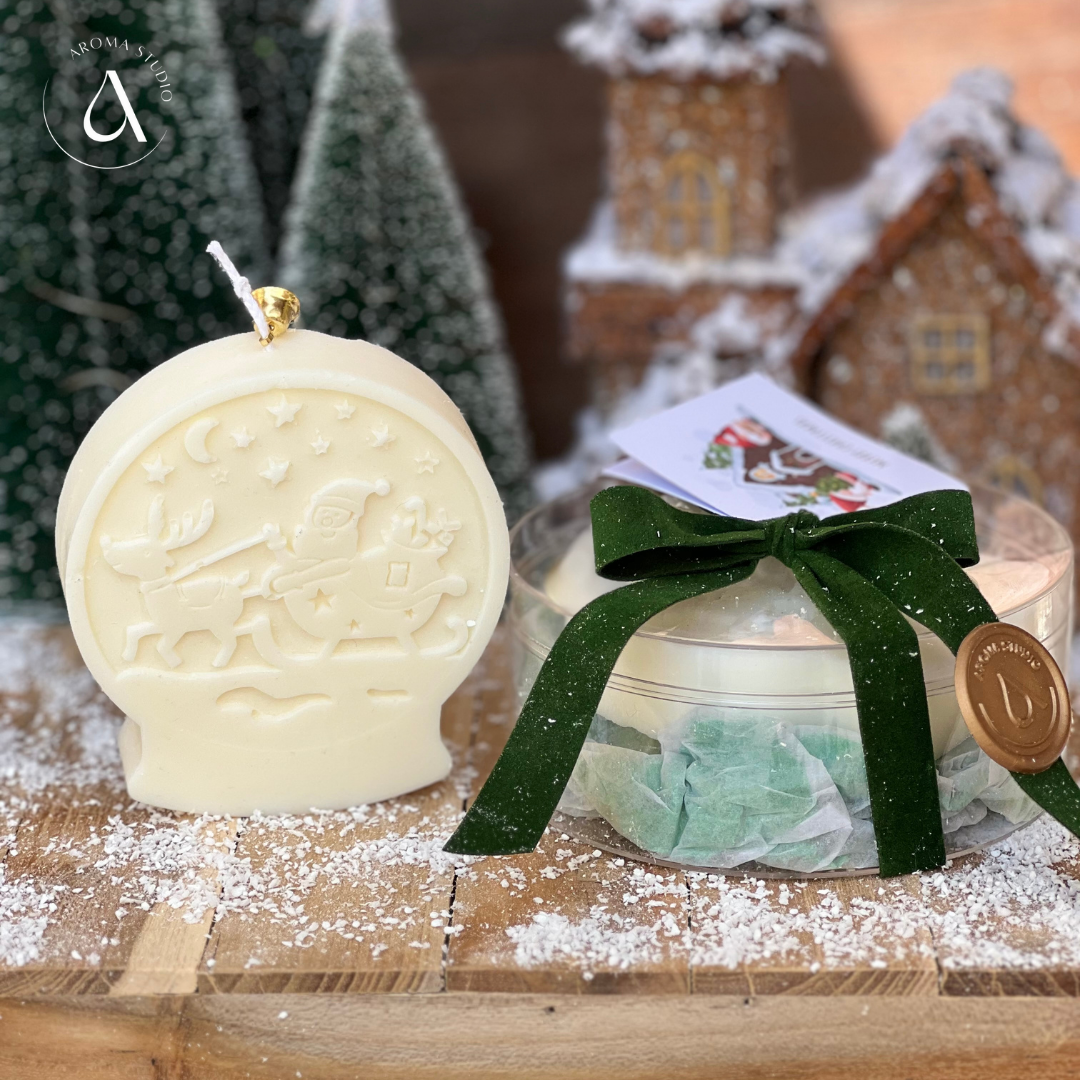 NOVIDADE - Vela Moldura de Natal