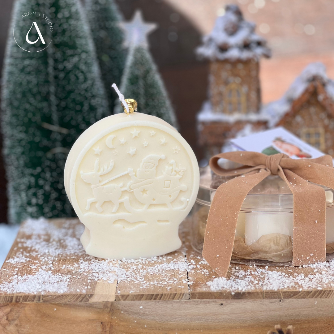 NOVIDADE - Vela Moldura de Natal