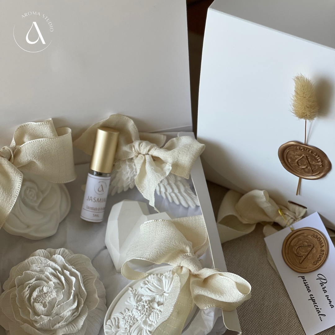 Coffrets & Presente 5 Peças Gesso Perfumado