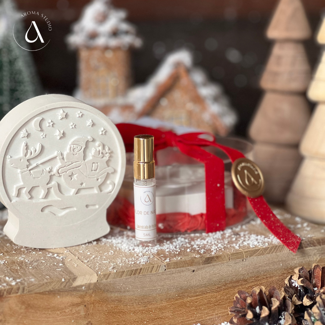 NOVIDADE - Gesso Perfumado - Moldura de Natal