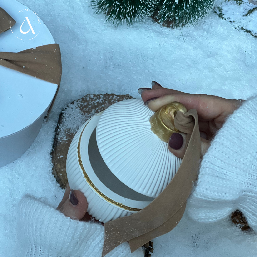 NOVIDADE - Gesso Perfumado - Bola de Natal