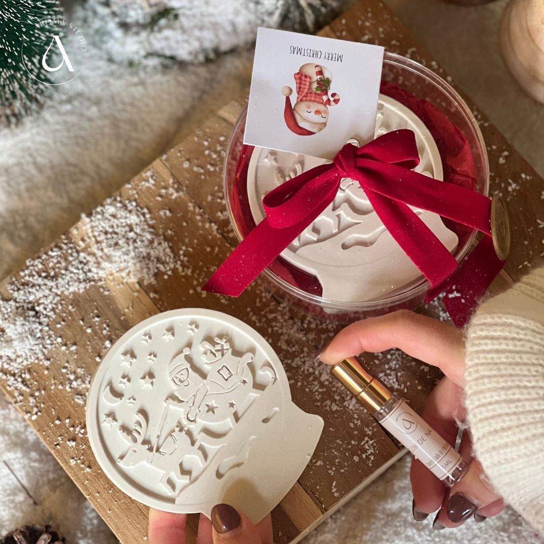 NOVIDADE - Gesso Perfumado - Moldura de Natal