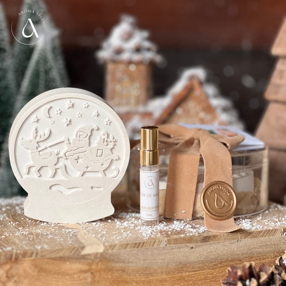 NOVIDADE - Gesso Perfumado - Moldura de Natal