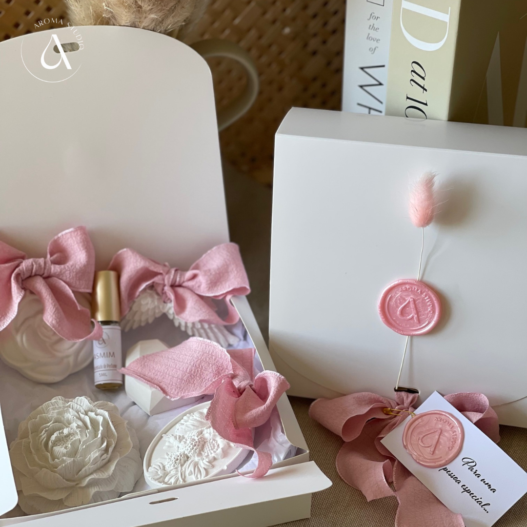 Coffrets & Presente 5 Peças Gesso Perfumado