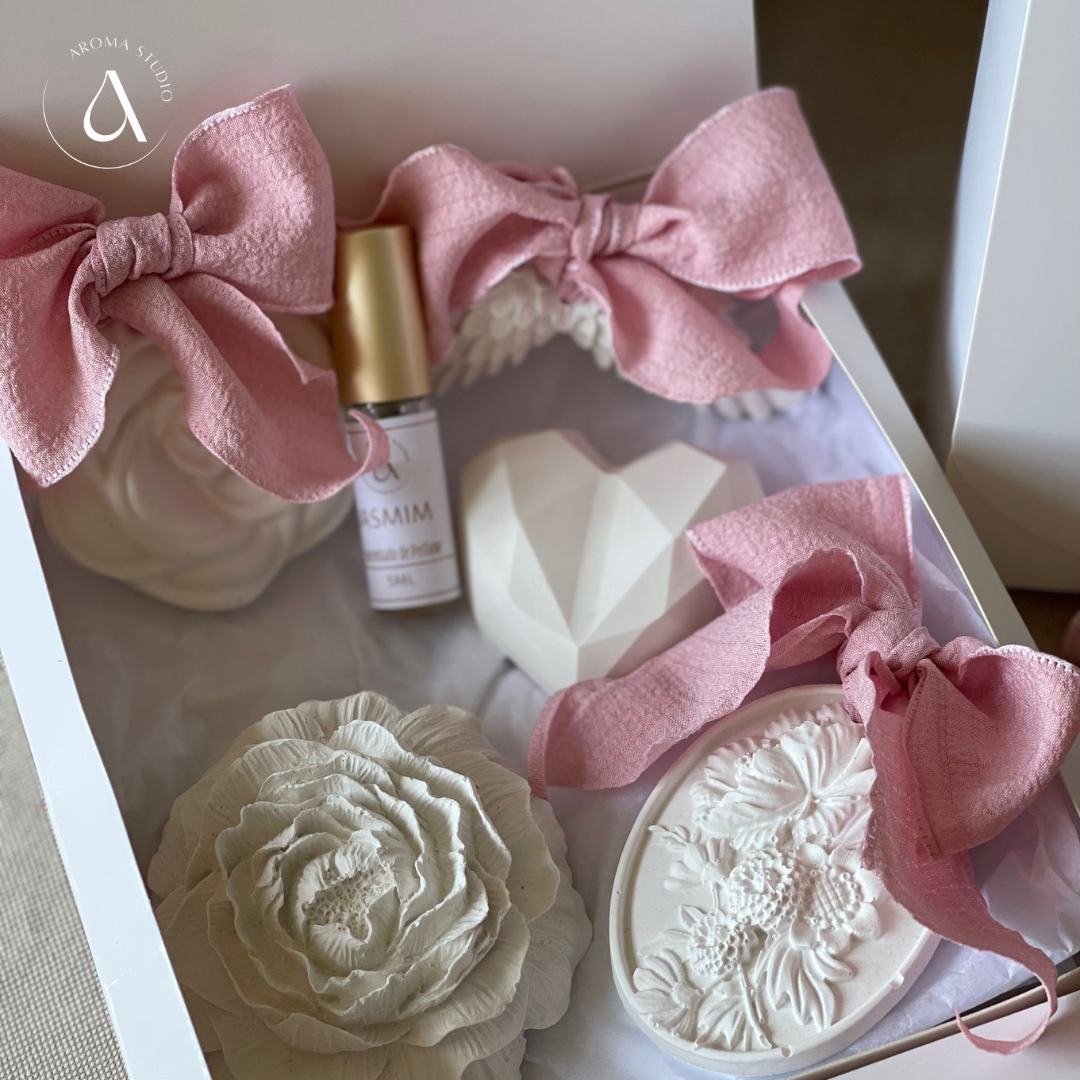 Coffrets & Presente 5 Peças Gesso Perfumado