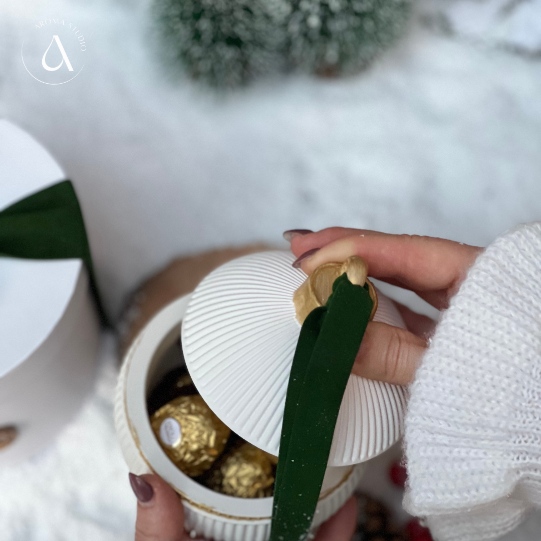 NOVIDADE - Gesso Perfumado - Bola de Natal