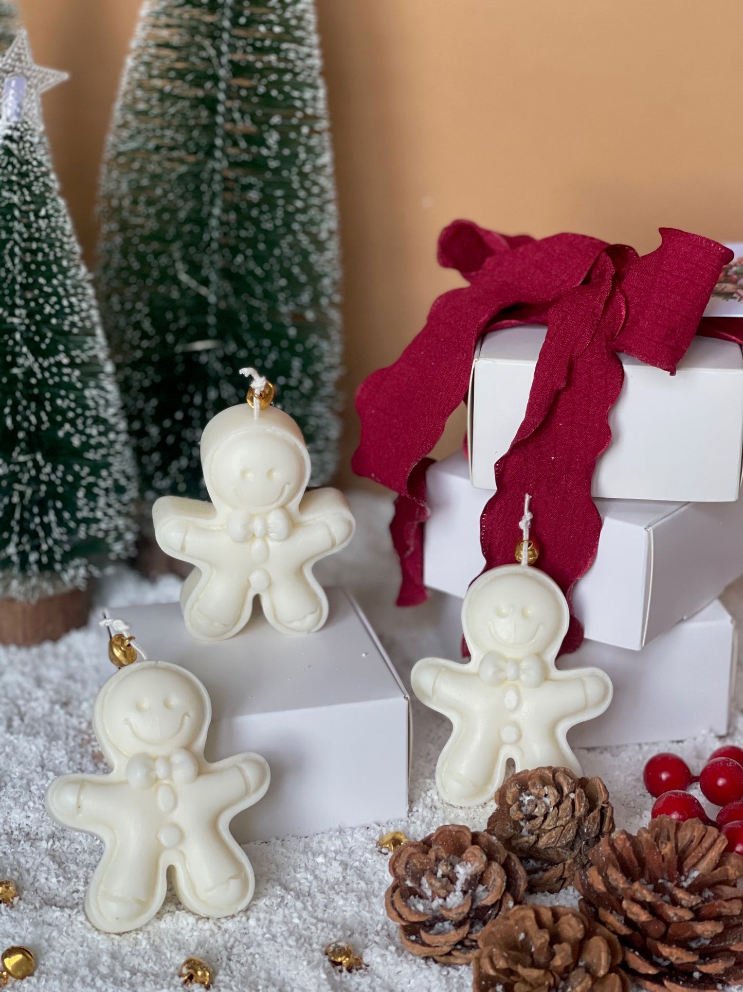 Vela Mini Boneco de Gengibre