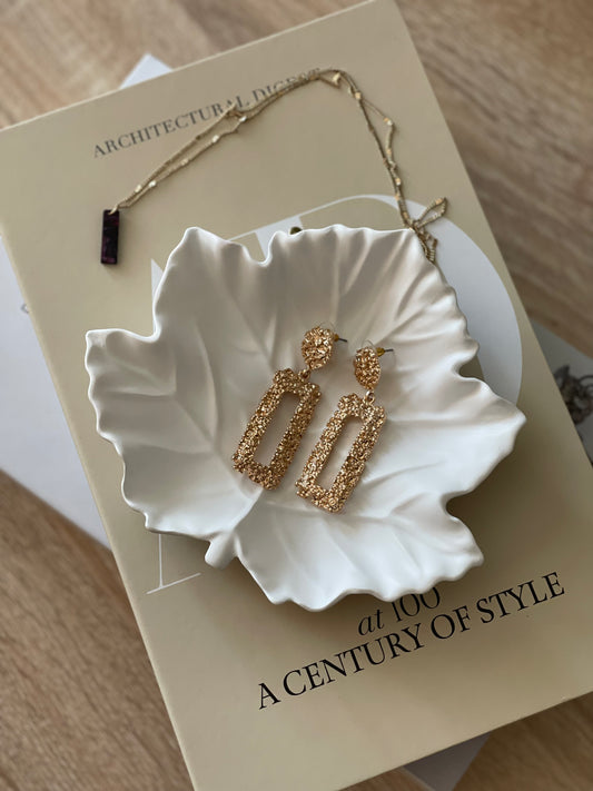 Bandeja em Forma de Folha