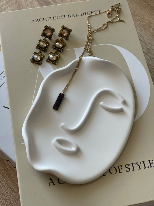 Bandeja Rosto Abstrato