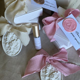 Gesso Perfumado Oval Flores Campestres + Frasco Perfume Concentrado