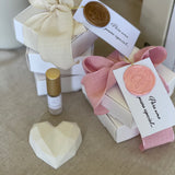 Gesso Perfumado Coração + Frasco Perfume Concentrado