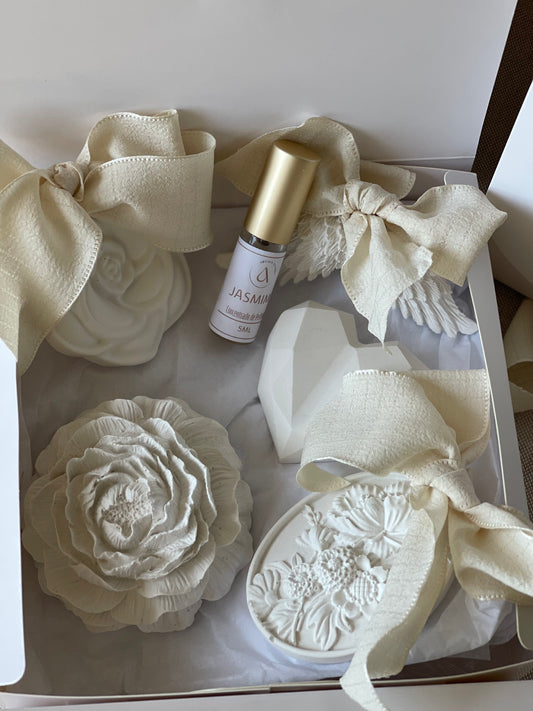 Coffrets & Presente 5 Peças Gesso Perfumado