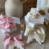 Gesso Perfumado Asas Anjo + Frasco Perfume Concentrado