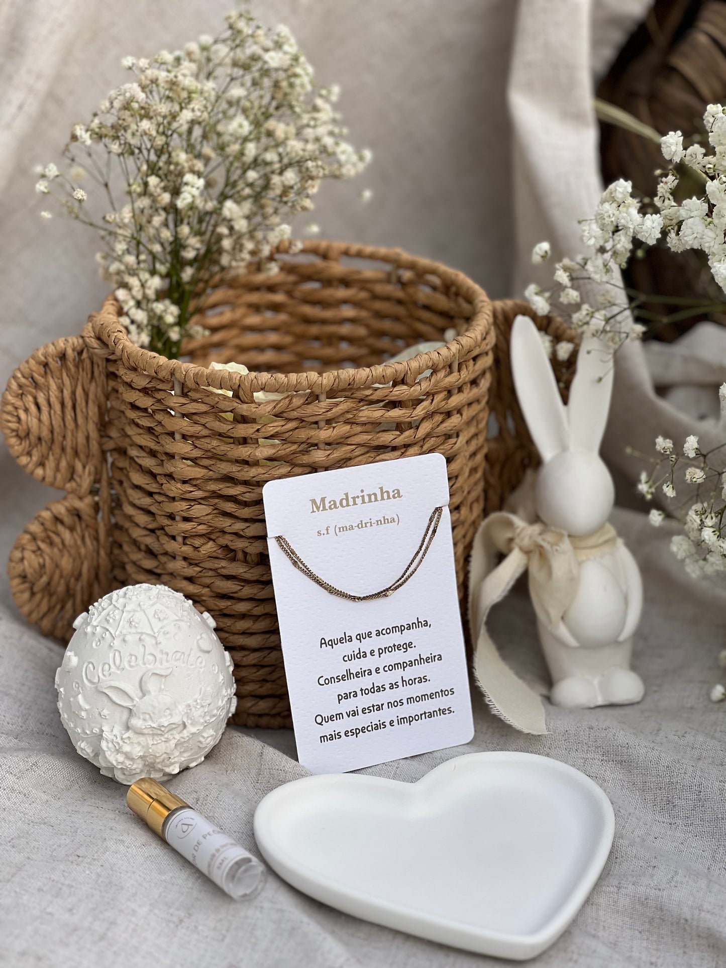 Coffret Madrinha - Vaso do Amor