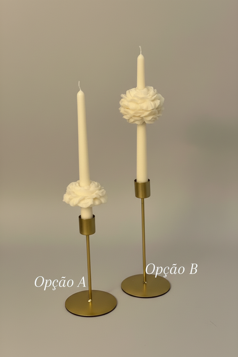 Velas Opção A e B com fundo melhorado